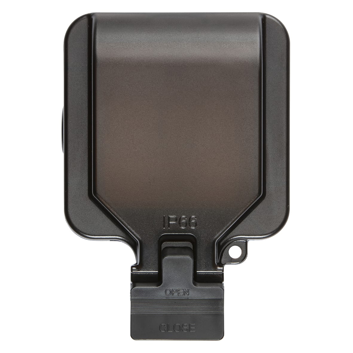 13A 1 Gang Outdoor Weatherproof Unswitched Fused Spur - Black - view 4