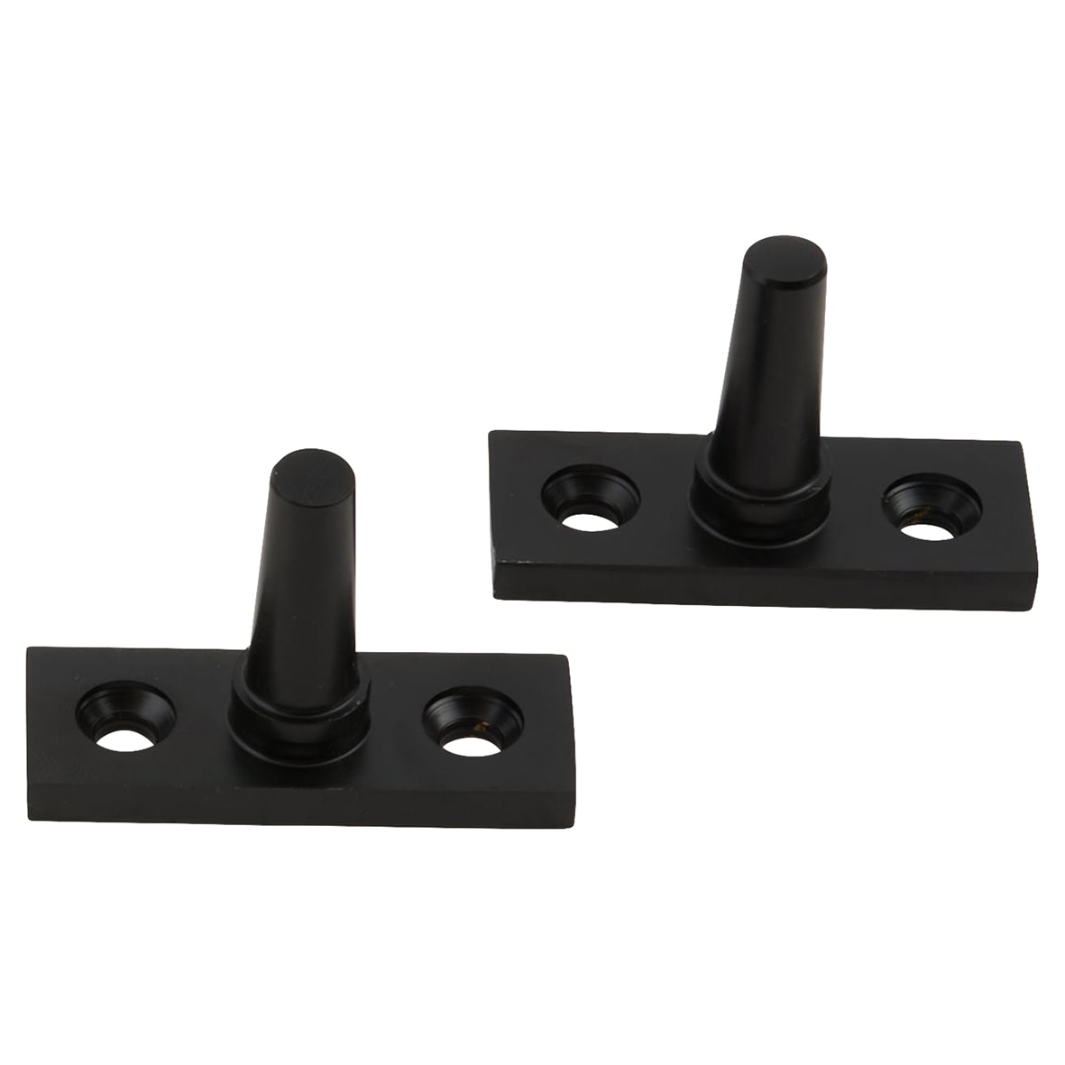 Victorian Casement Window Stay - 12"/300mm Length - Matt Black - view 3