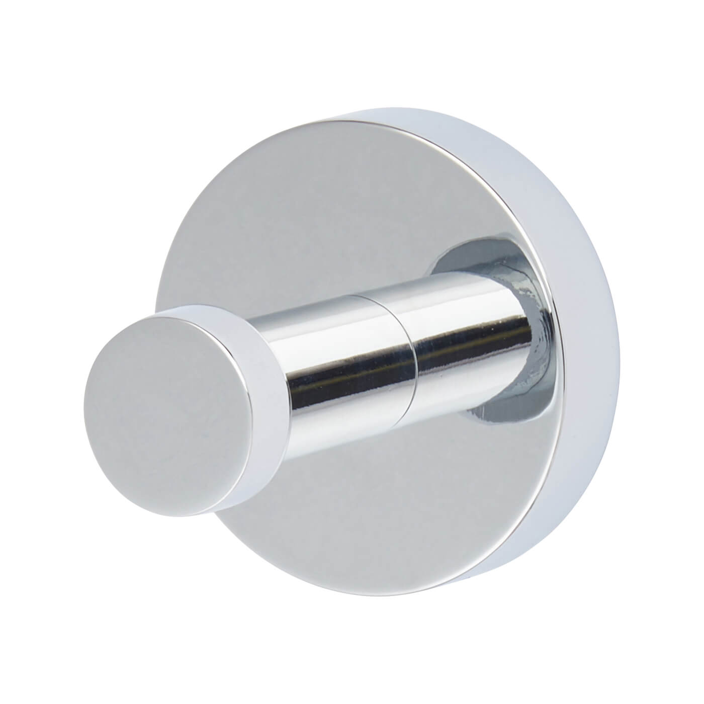 Epsom Flexi-Fix Single Robe & Towel Hook - 50.5 x 54 x 54mm - Polished Chrome - view 2