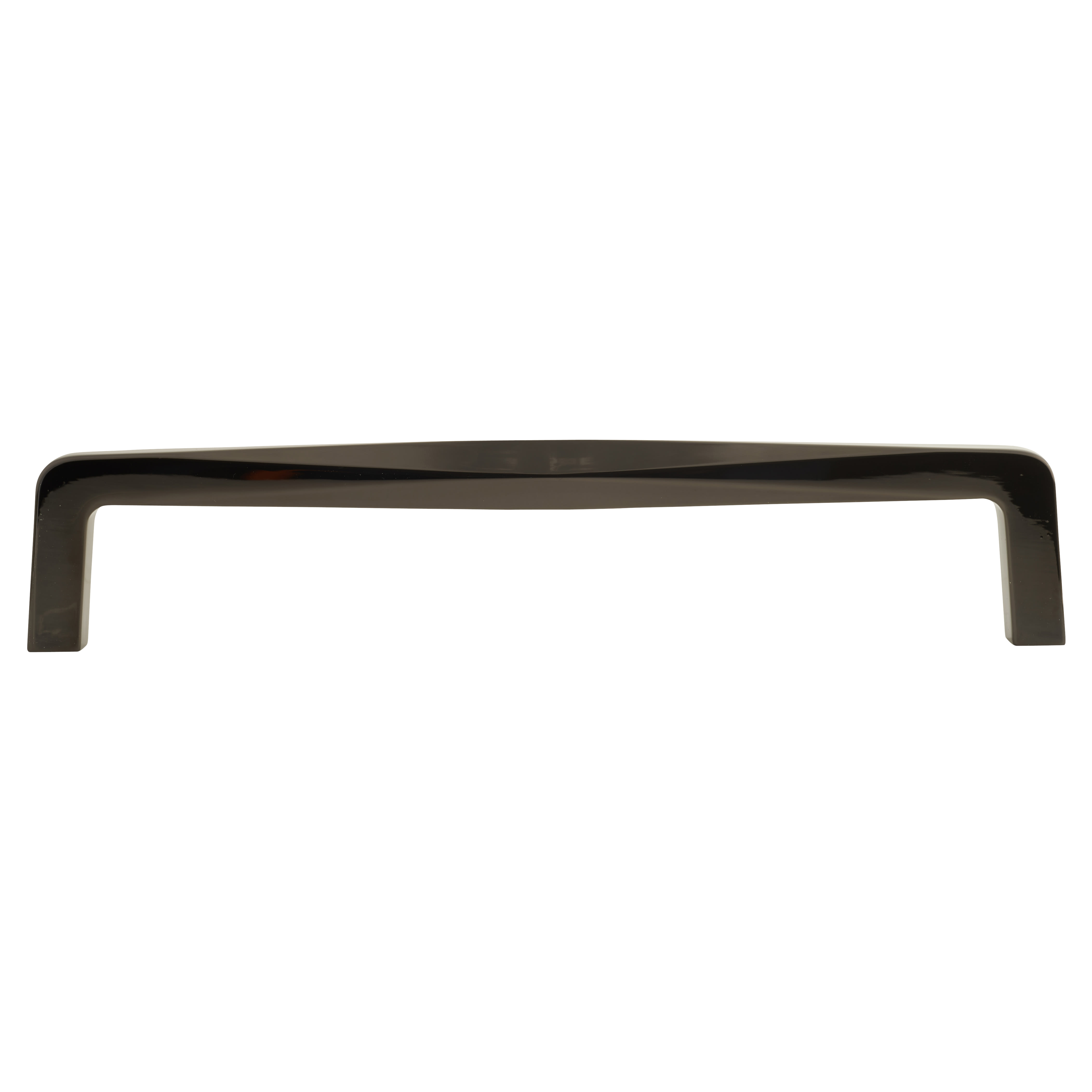 Crofts & Assinder Alnwick 12mm D-Bar Cabinet Pull Handle - 160mm Centres - Black Nickel - view 3