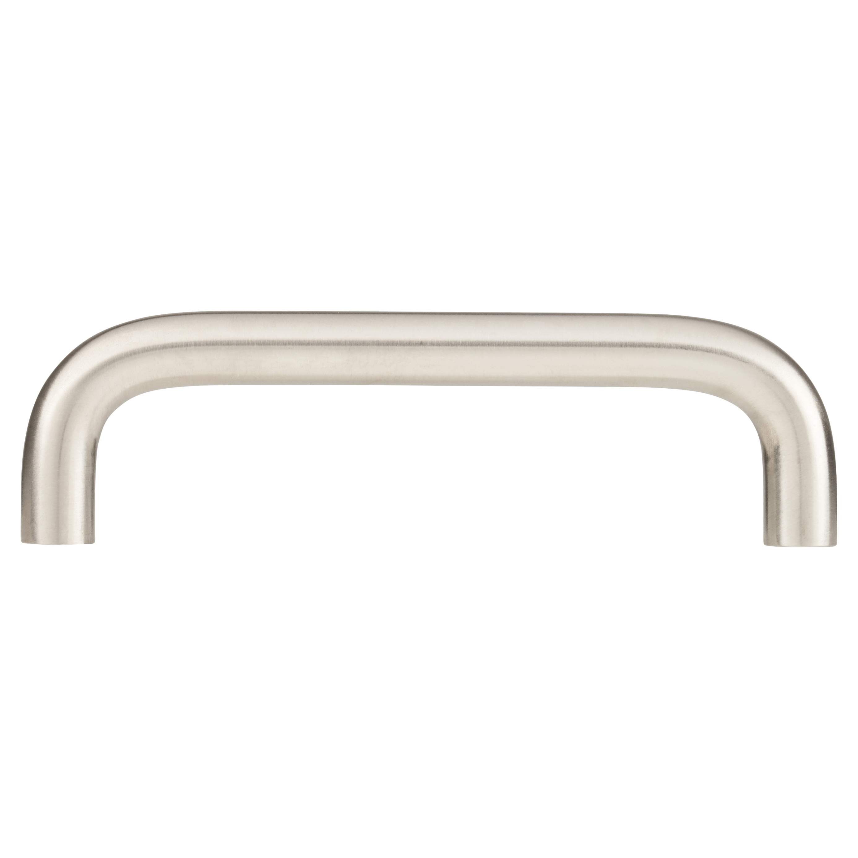 10mm D-Bar Cabinet Pull Handle - 96mm Centres - Satin Stainless Steel - view 4