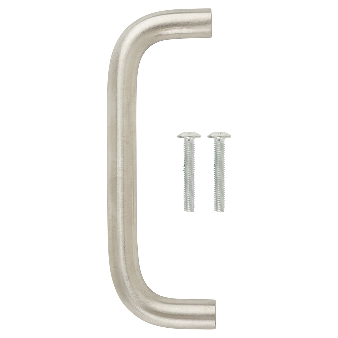 10mm D-Bar Cabinet Pull Handle - 96mm Centres - Satin Stainless Steel - view 6