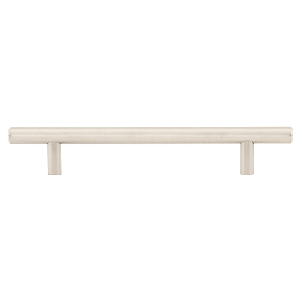12mm T-Bar Cabinet Pull Handle - 128mm Centres - Satin Nickel - view 2