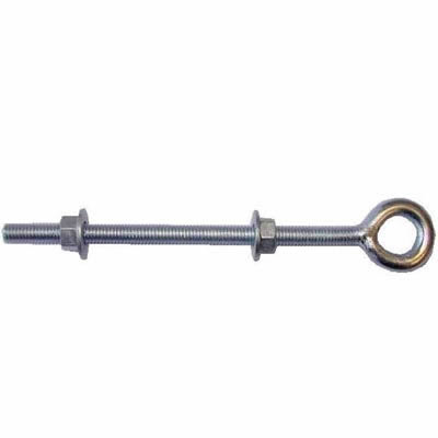 Welded Eye Bolt - 150 x 10mm - Zinc Plated - Pack of 10 - view 2