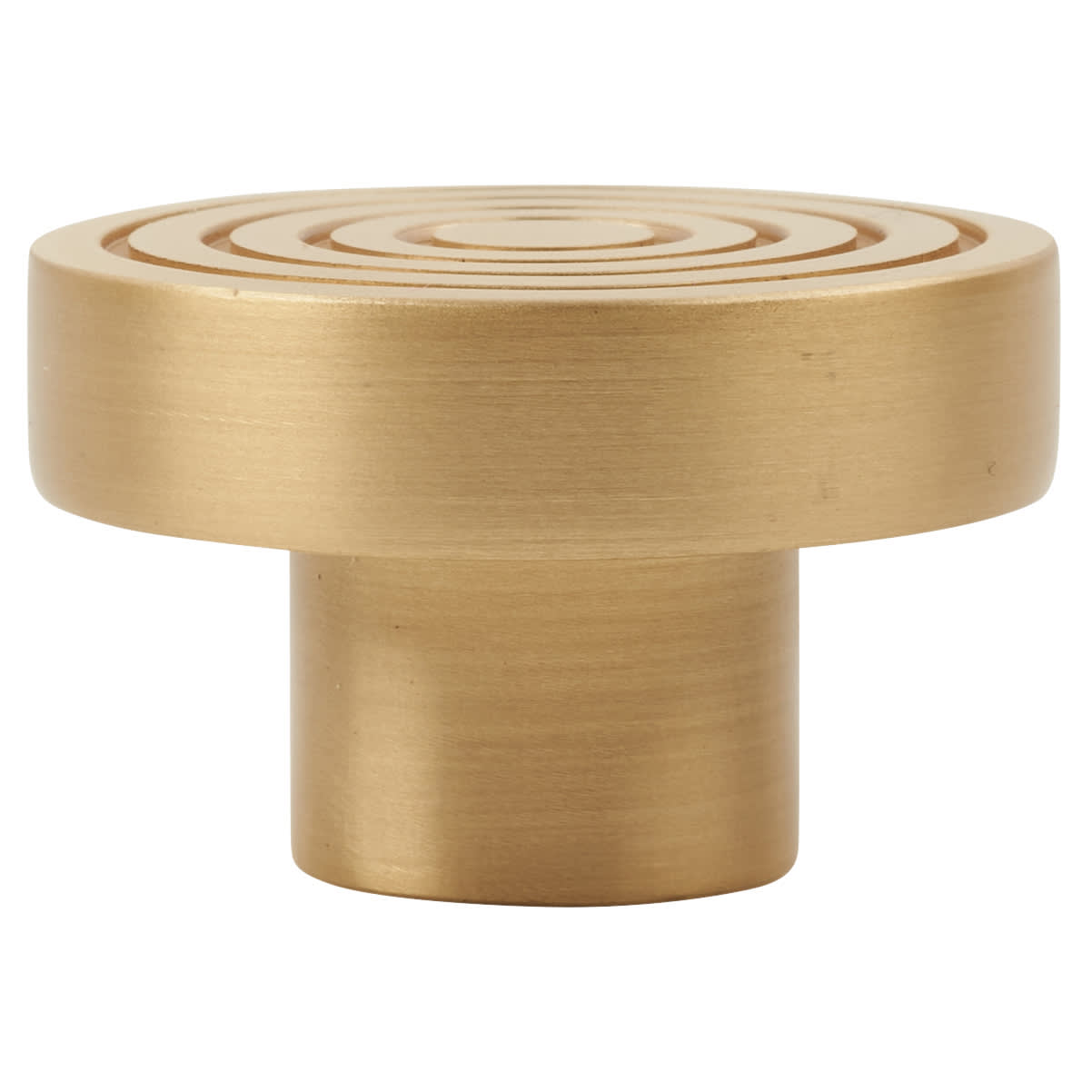 Hoxton Murray Round Cabinet Knob - 40mm Diameter - Satin Brass - view 2