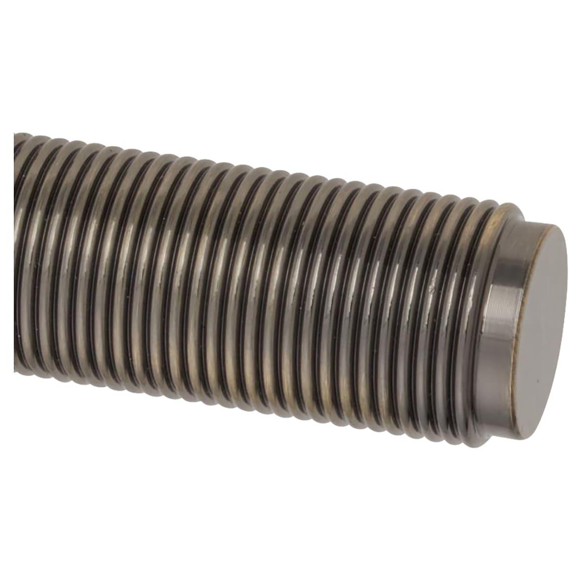 Antique Brass Reeded Latch Door Handles - Lily Range - 155 x 55mm - view 3