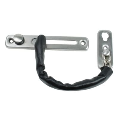 Security Door Chain - 90 x 34mm - Satin Stainless Steel - view 2