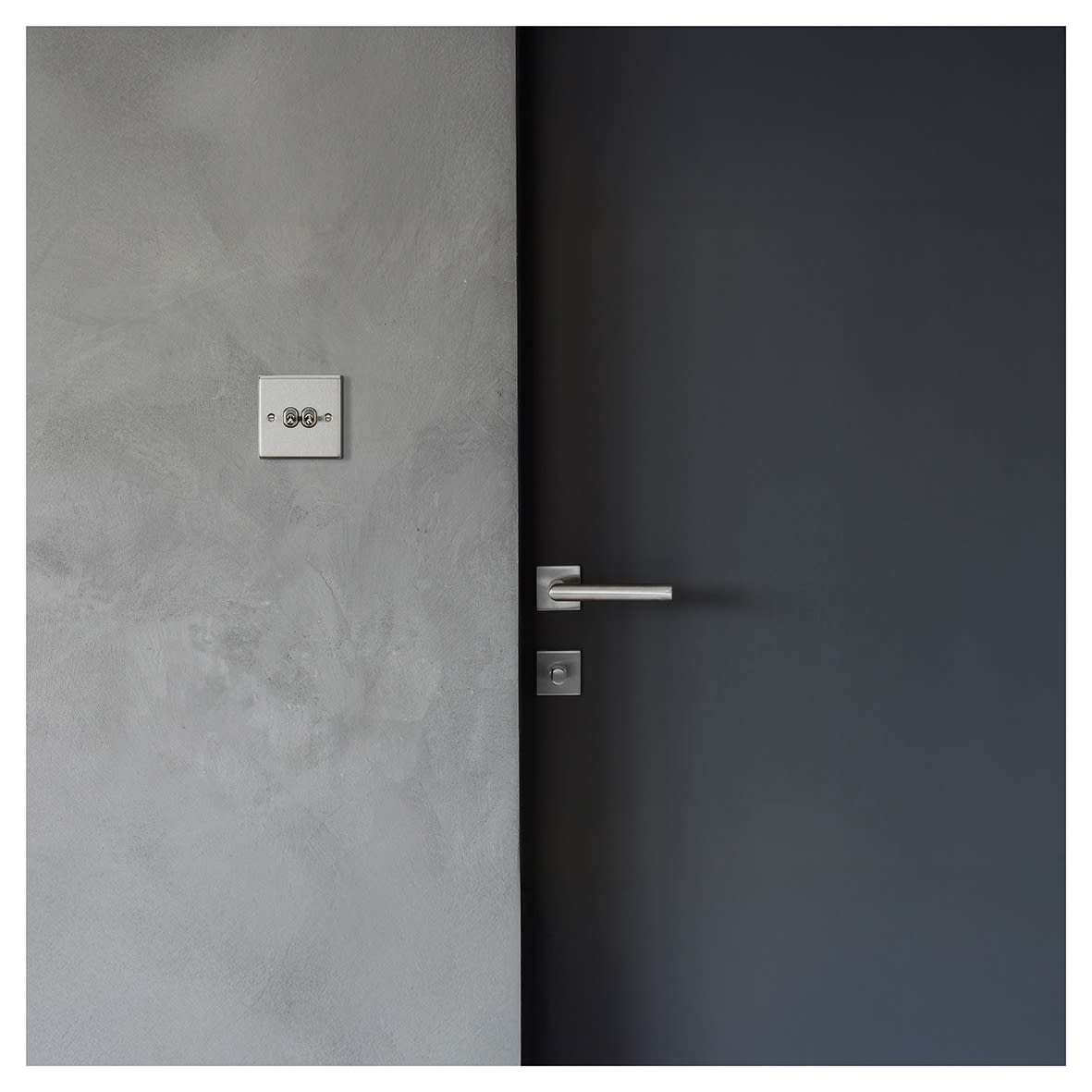 10AX 2 Gang 2 Way Toggle Light Switch - Brushed Chrome - view 2