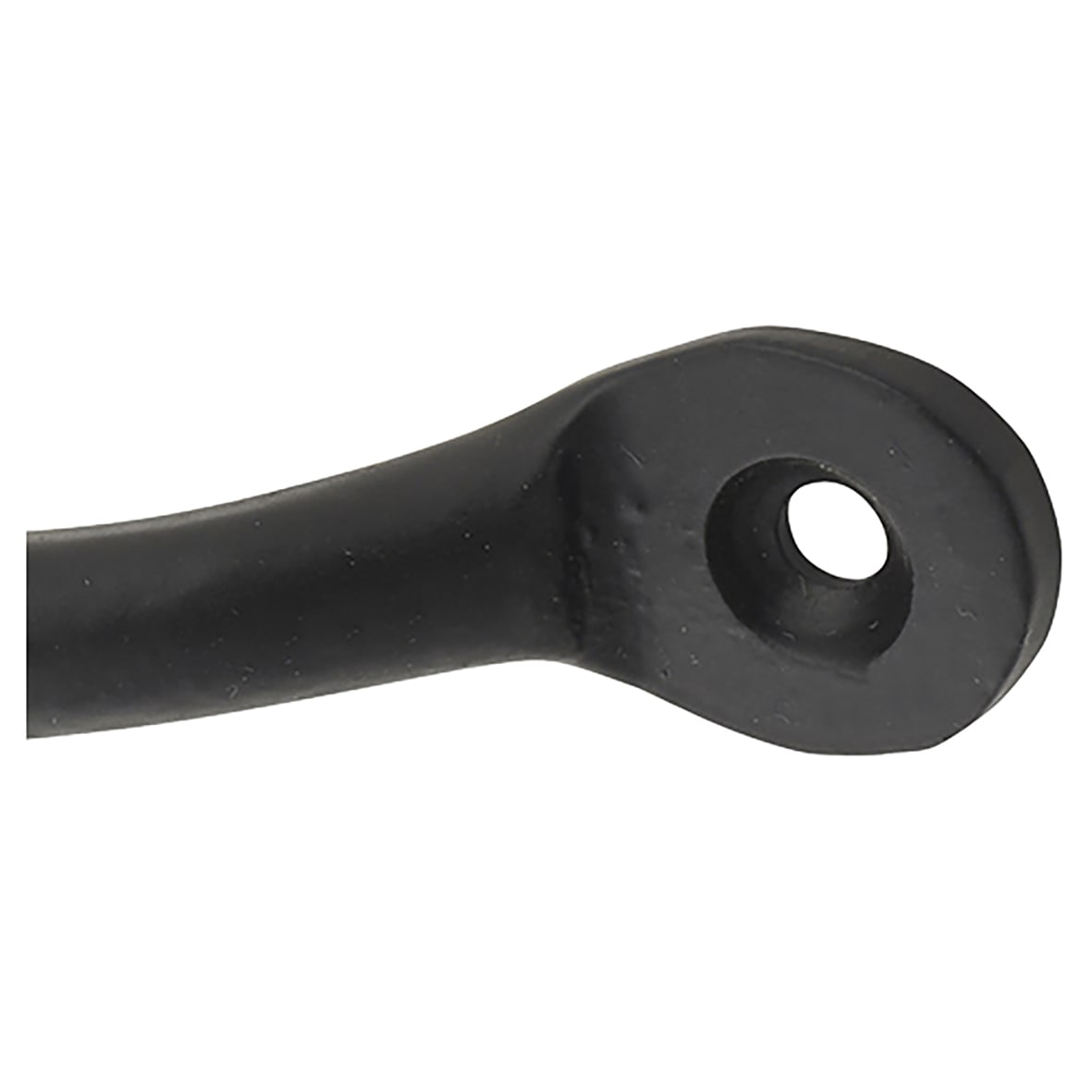 Bean Bow Cabinet Pull Handle - 88mm Centres - Black Iron - view 7