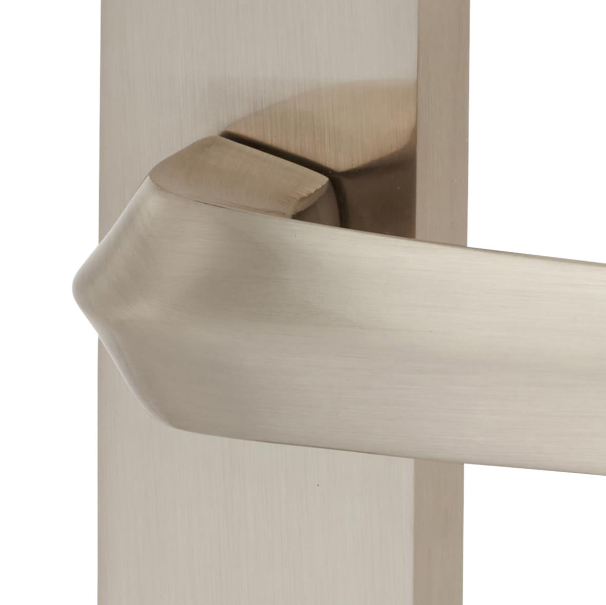 Dark Bronze Fire Rated DIN Bathroom Door Handles - Westminster - Inner 3 - 200 x 55mm - view 6
