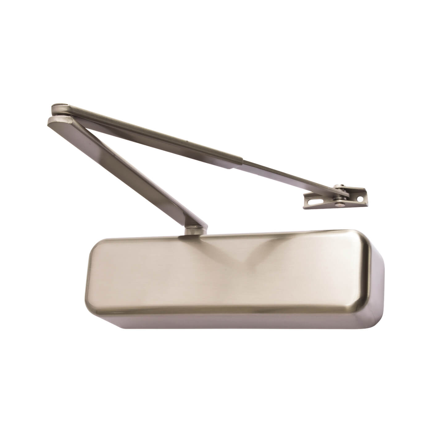 Overhead Fire Door Closer - Power Size 4 - Push/Pull Mounting - Satin Stainless Steel - view 2
