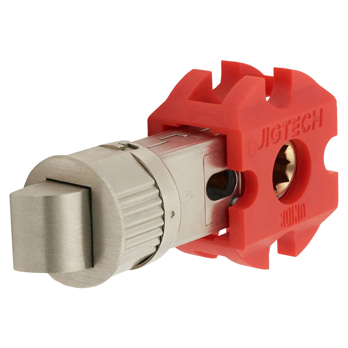 Smartlatch Passage Bolt Through Tubular Latch - 70mm Case - 57mm Backset - Satin Nickel - view 3