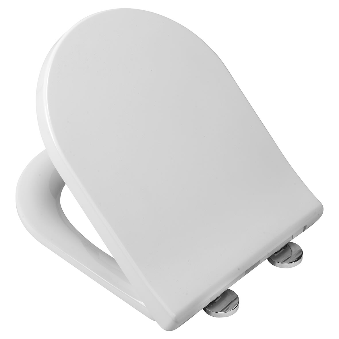 Malo Flexi-Fix Soft Close Toilet Seat - White - view 3