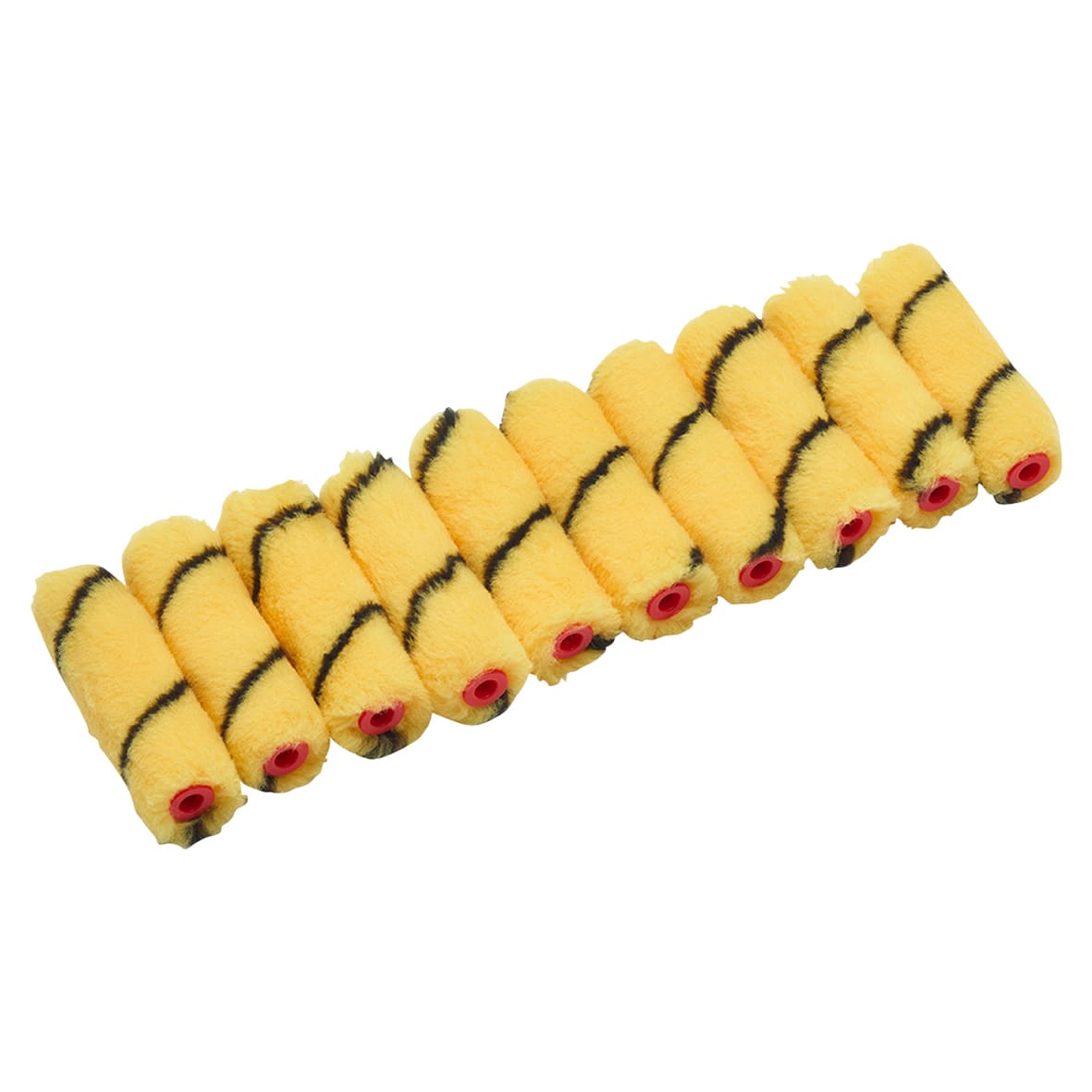 Tiger Medium Pile Mini Paint Roller Sleeves - 102mm/ 4" Width - Pack of 10 - view 3