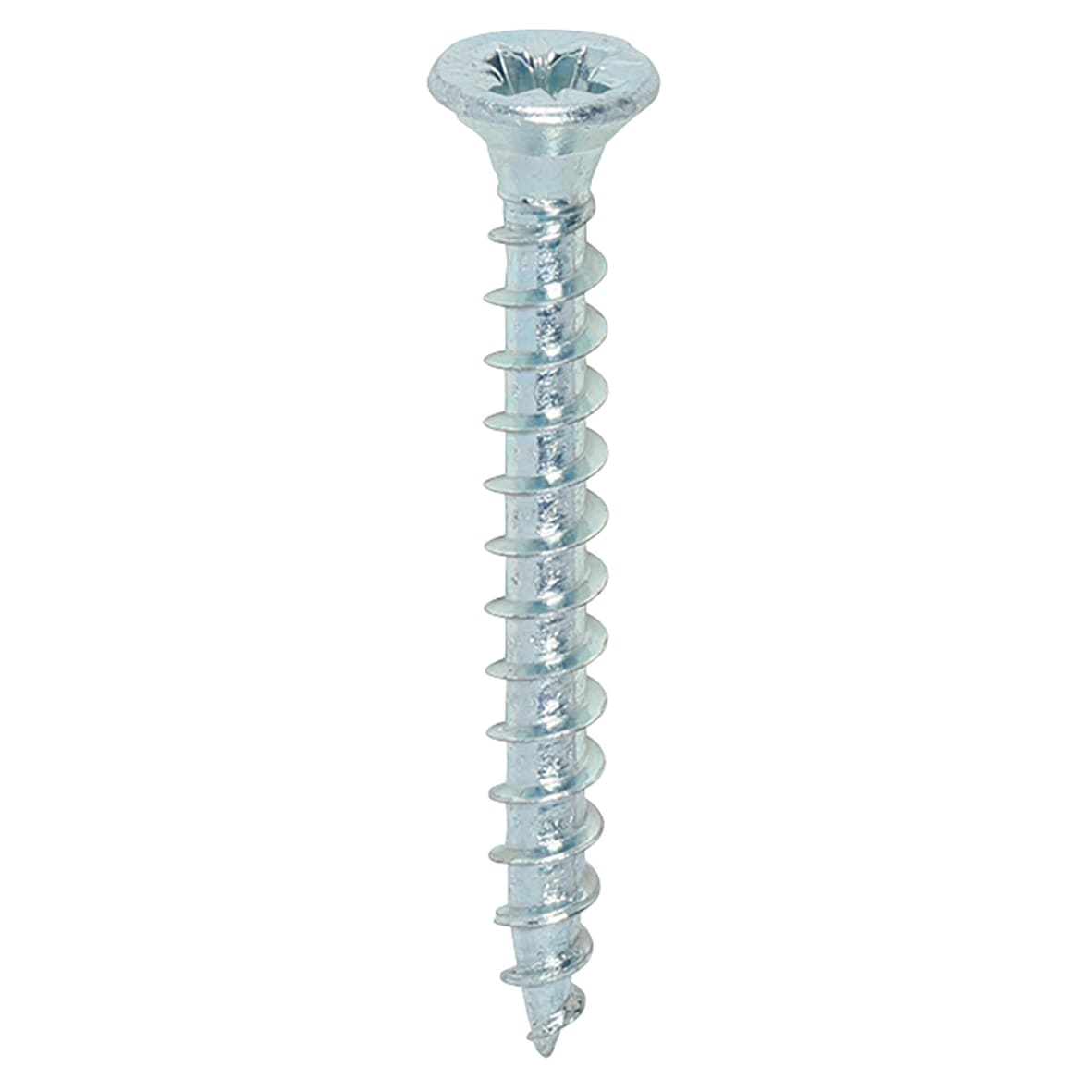 Solo Chippy Pozi Countersunk Wood Screws - 3.5 x 30mm - Zinc Plated - Pack of 200 - view 3