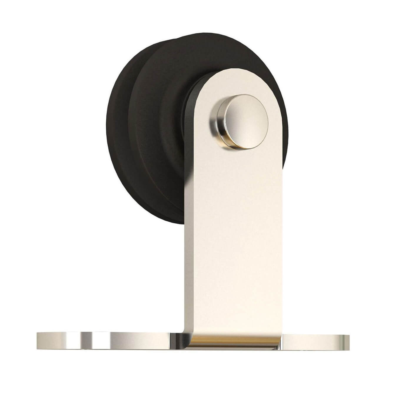 slide Ivan 2.0 Barn Strap Sliding Door Gear Kit - 2000mm Track - Satin Stainless Steel - view 6
