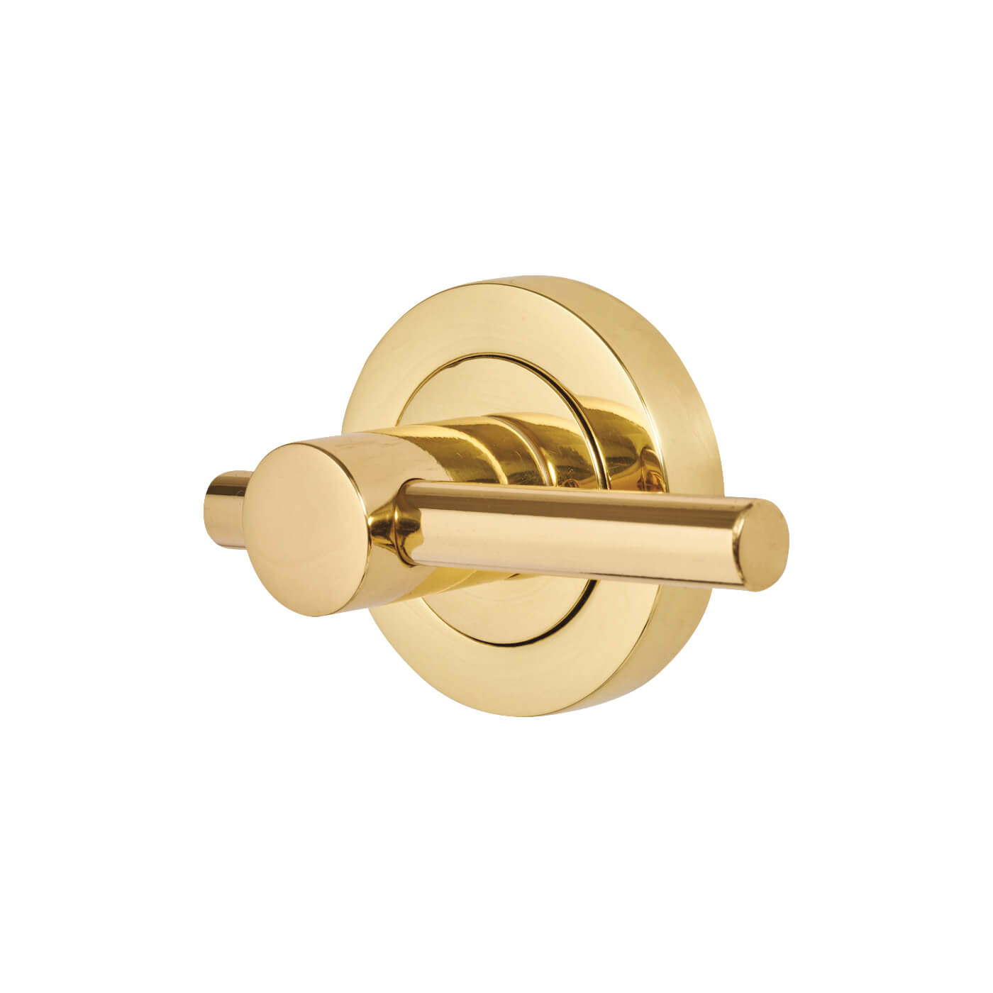 T-Bar Bathroom Turn & Release with Indicator - 50 x 75 x 40mm - Polished Brass - view 3