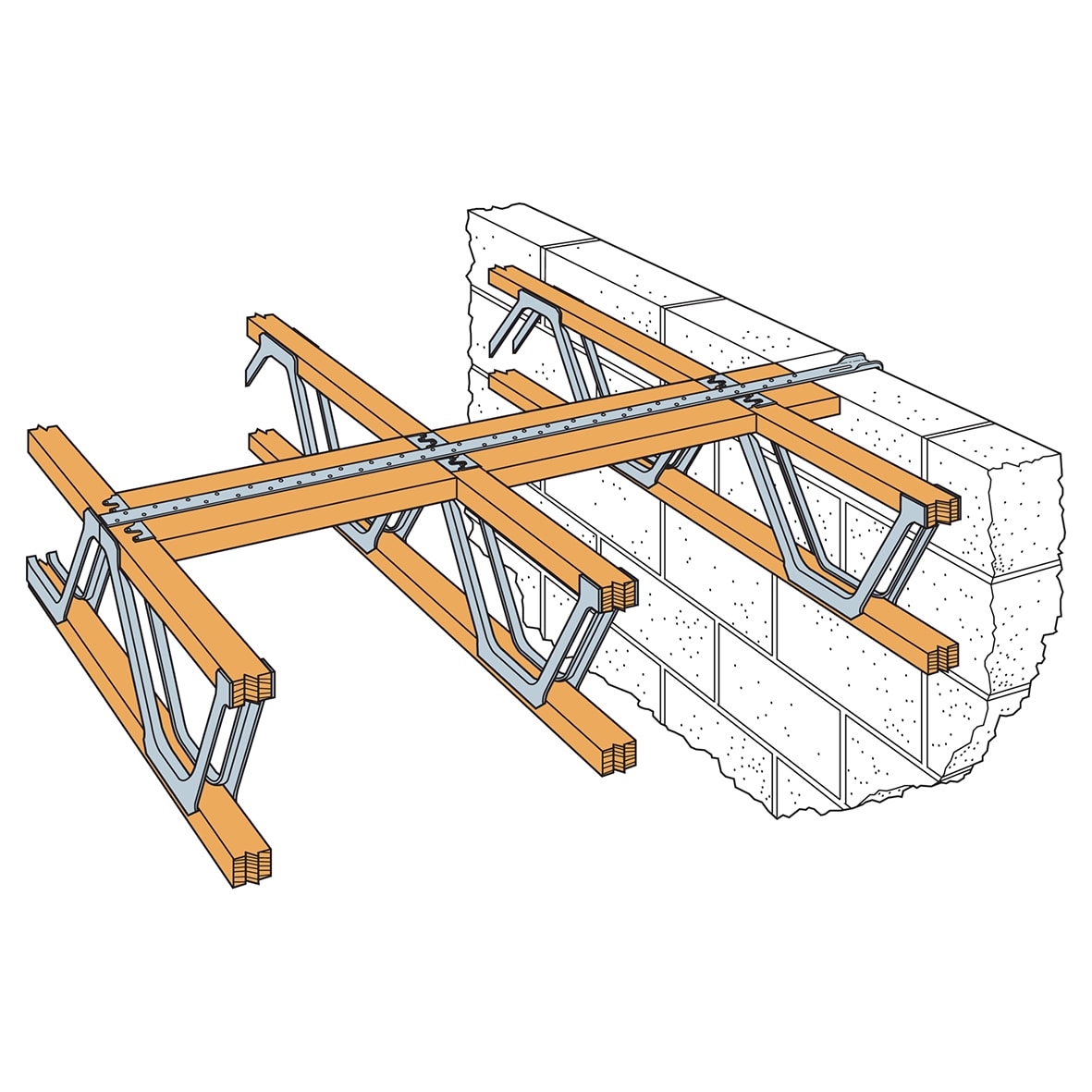 Heavy Engineered Restraint Strap - 800 x 38 x 1.2mm - 100mm Bend - view 7