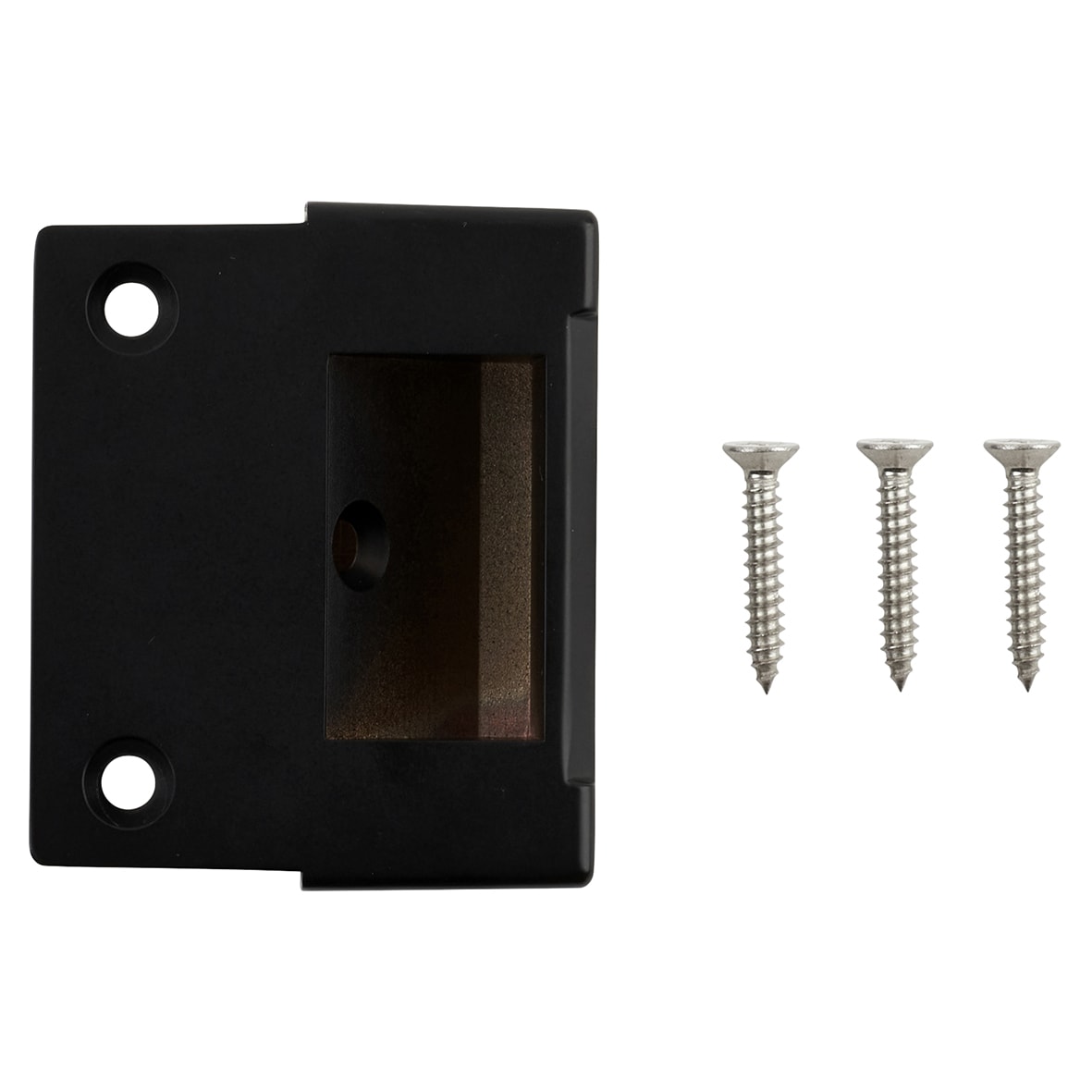 Borg S441A Slam Latch Rim Fixed Concealed Strike for BL4409 Series - Black - view 2