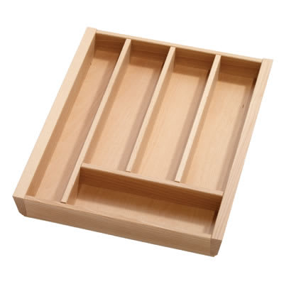 Cutlery Tray to Suit Tandembox - 450 x 450mm - Beech - view 2