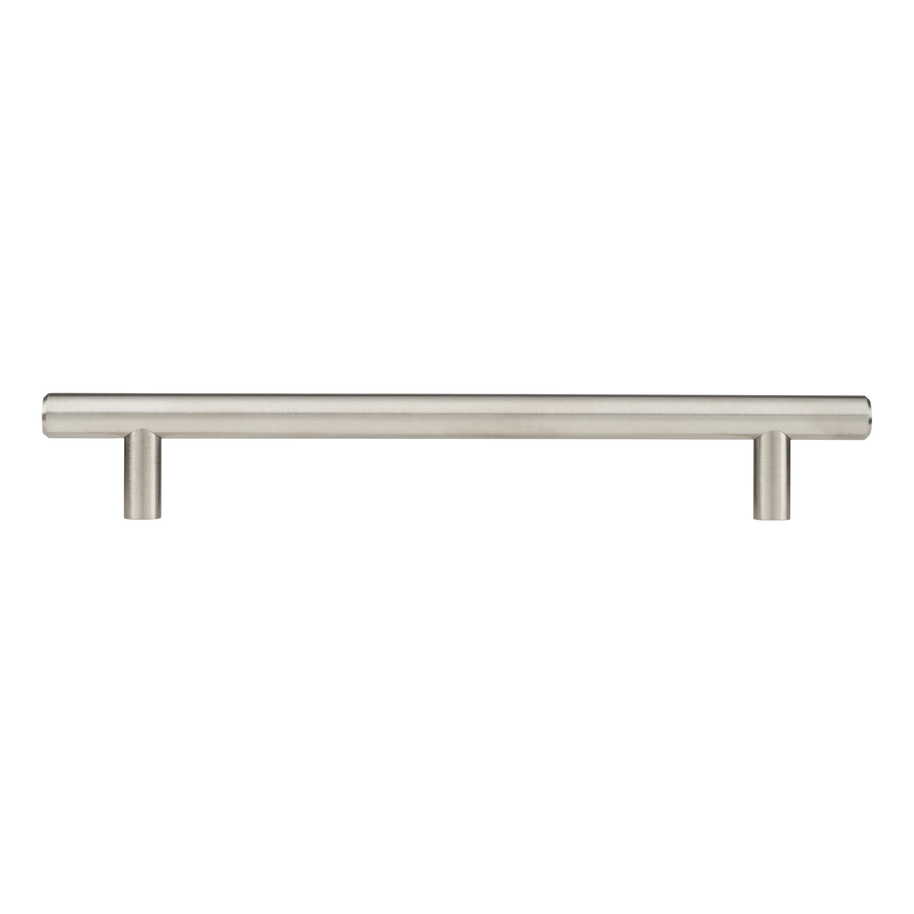 12mm T-Bar Cabinet Pull Handle - 160mm Centres - Satin Stainless Steel - view 3