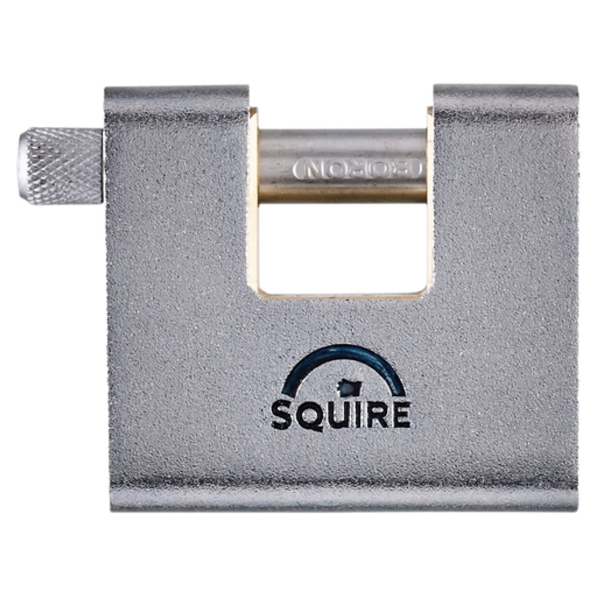 Armoured Steel Shutter Lock - 60mm Body - 22 x 12mm Shackle - Keyed Alike - Chrome - view 2