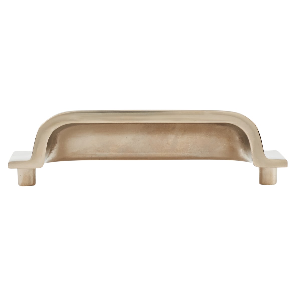 Quantock Cabinet Cup Handle - 96mm Centres - PVD Polished Nickel - view 2