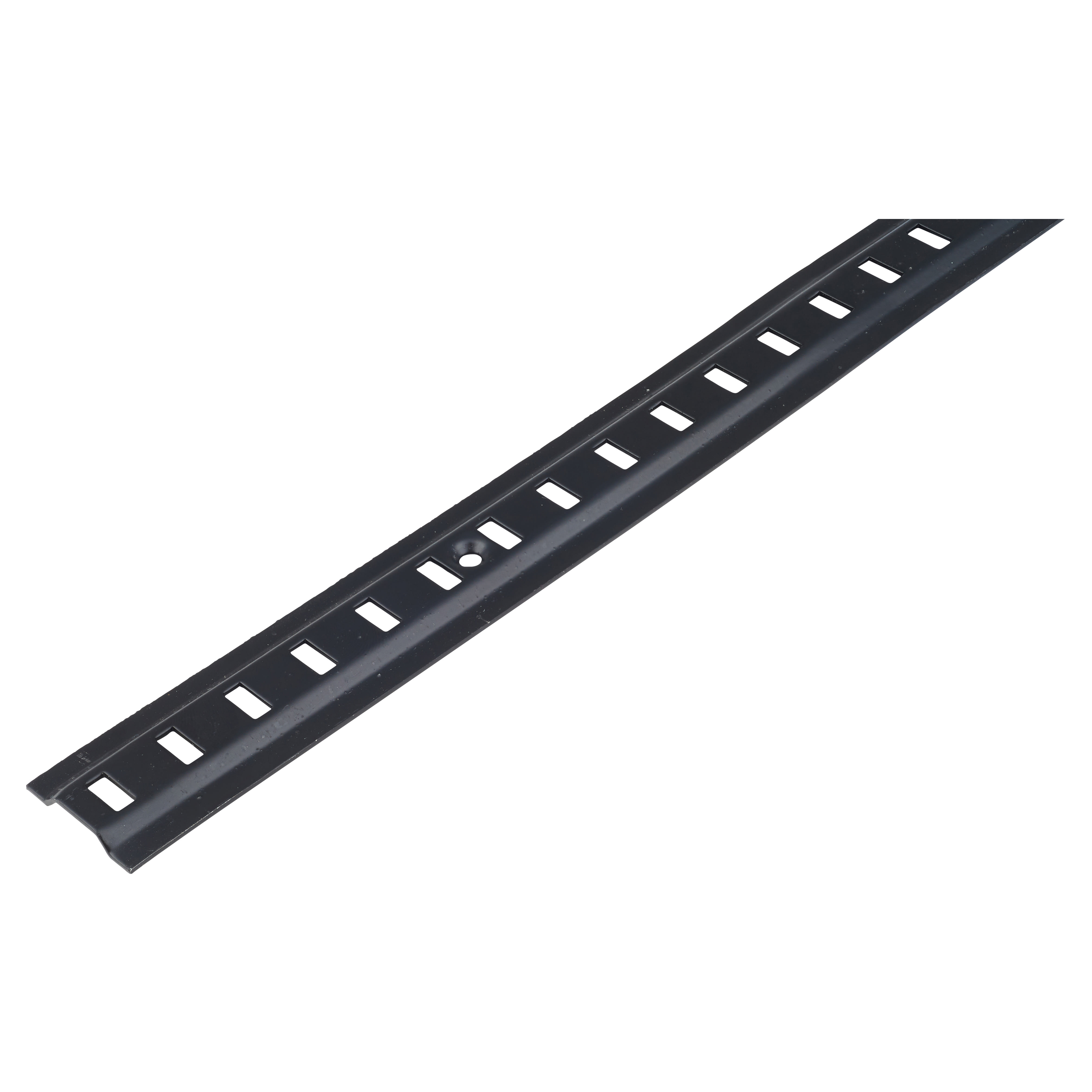Raised Bookcase Strip - 1829 x 24mm - Black Powder Coated - view 3