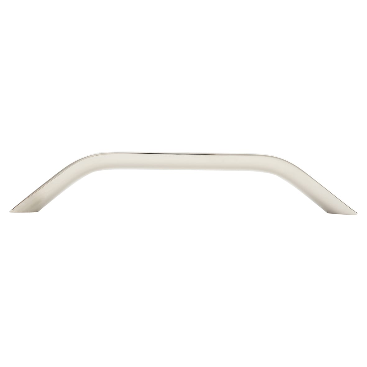 Leo Bow Cabinet Pull Handle - 160mm Centres - Polished Nickel - view 2
