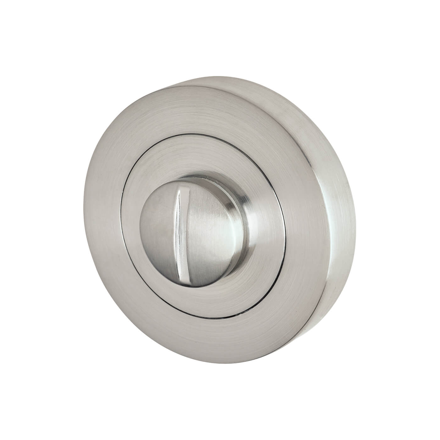 Bathroom Turn & Release - 52mm Diameter - Satin Chrome - view 4