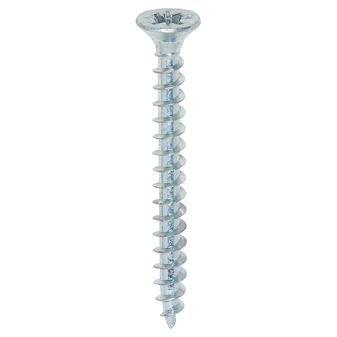 Solo Chippy Pozi Countersunk Wood Screws - 4.0 x 40mm - Zinc Plated - Pack of 200 - view 3