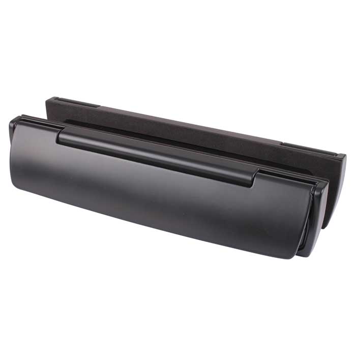 AR708A Letter Plate - 310 x 76mm - Black - view 2