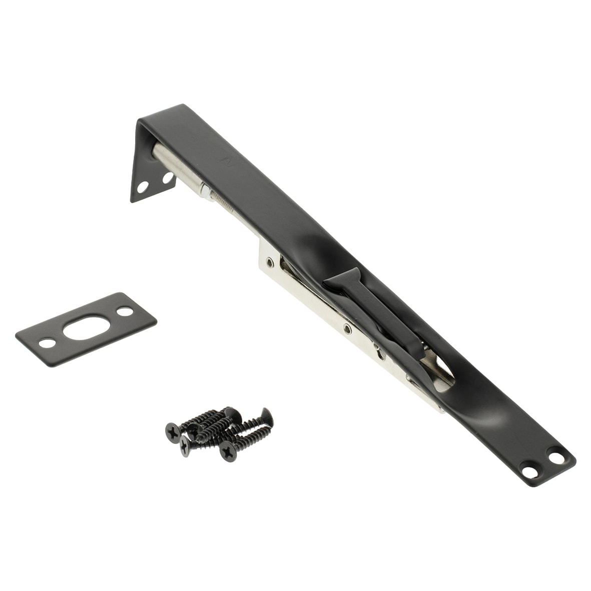 Polished Chrome Euro Lock Door Handles on Rose Pack - Eloise Range - view 2