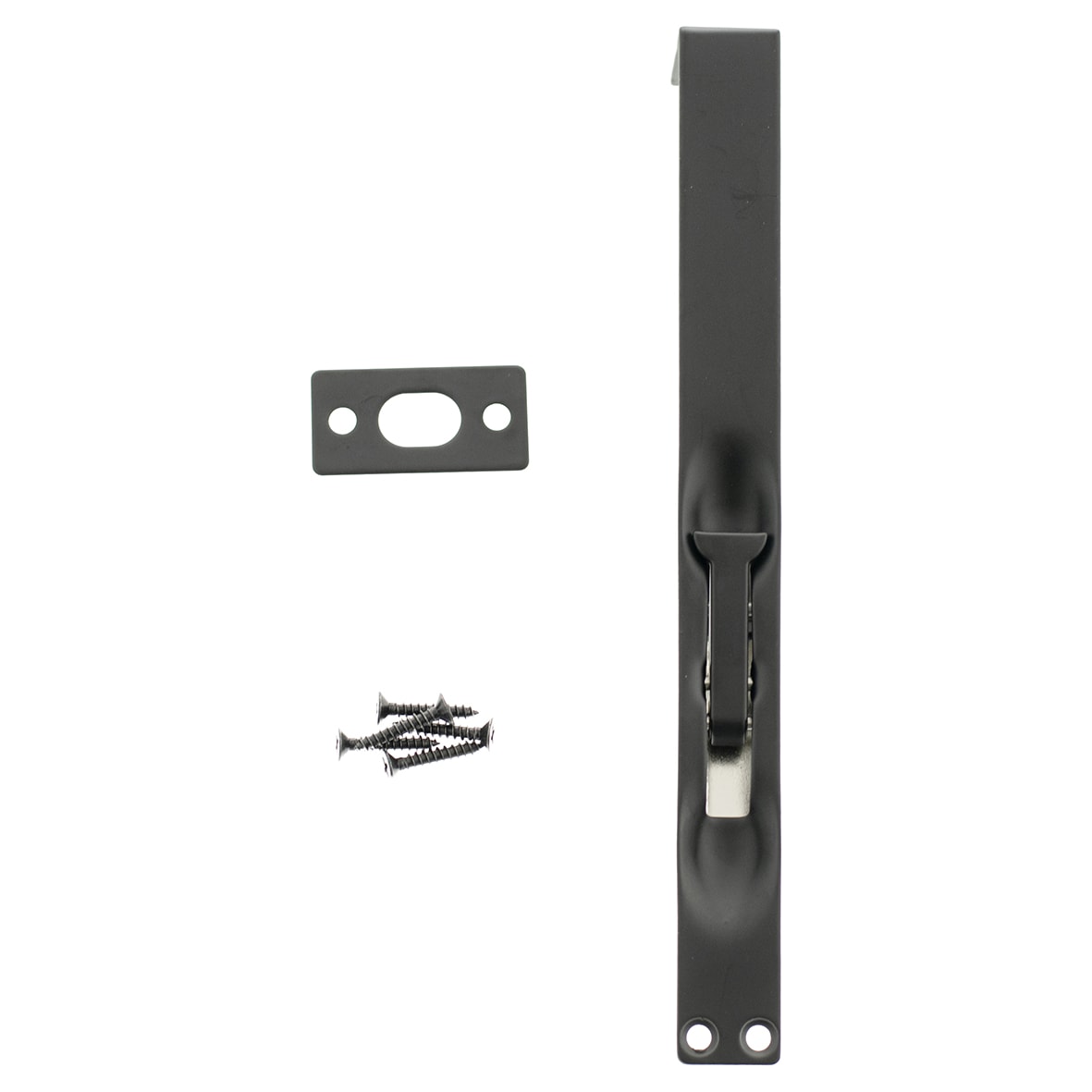 Polished Chrome Euro Lock Door Handles on Rose Pack - Eloise Range - view 4