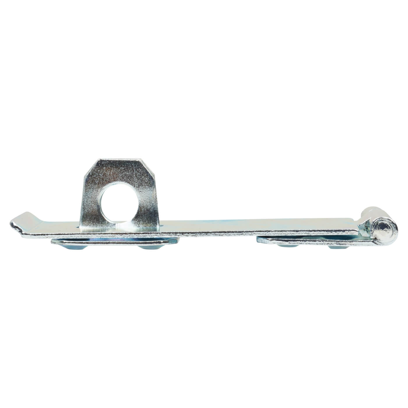 Light Duty Safety Hasp & Staple - 115mm Length - Bright Zinc Plated - view 5