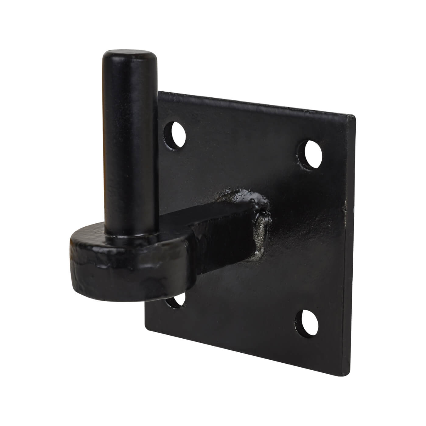 Heavy Duty Hook on Square Plate - 19mm Pin - Black Galvanised - view 2