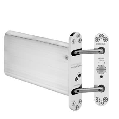 Powermatic R100 Hydraulic Concealed Chain Fire Door Closer - Power Size 3 - Satin Chrome - view 2