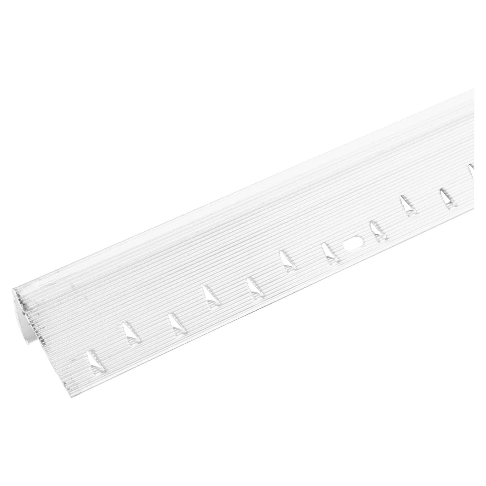 Single Edge Door Bar Trim - 900mm Length - Satin Anodised Aluminium - view 3