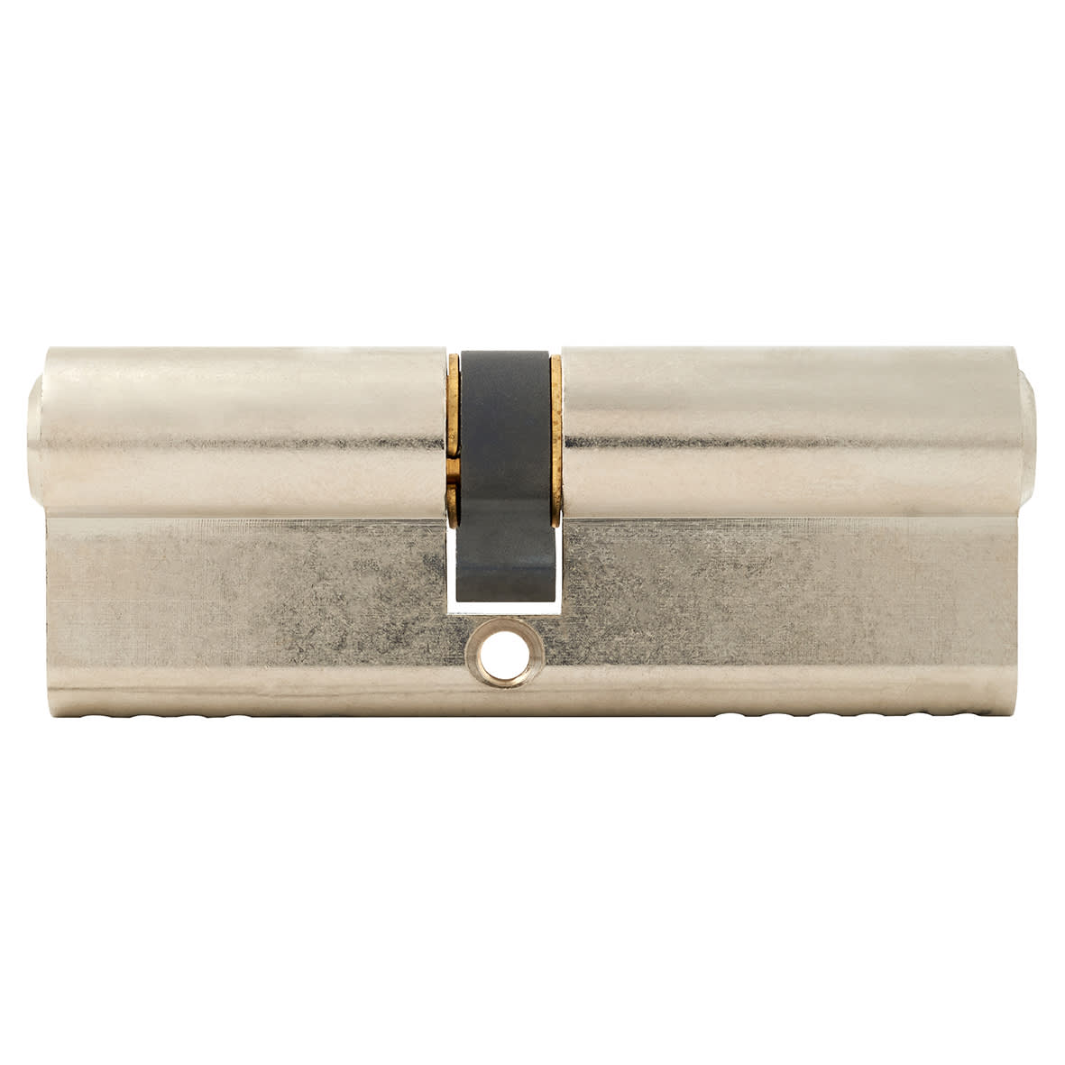 6 Pin 85mm Euro Double Cylinder - 40 + 45mm - Satin Nickel - Keyed to Differ - view 2