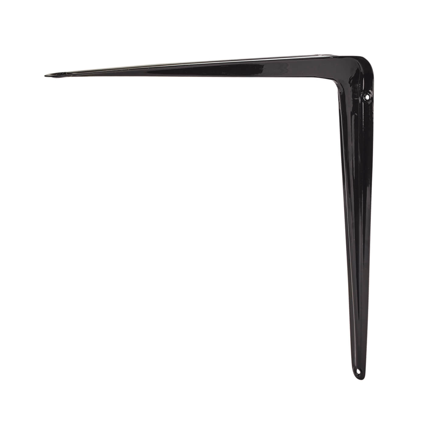 London Pattern Shelf Bracket - 300 x 250mm - Black - view 2