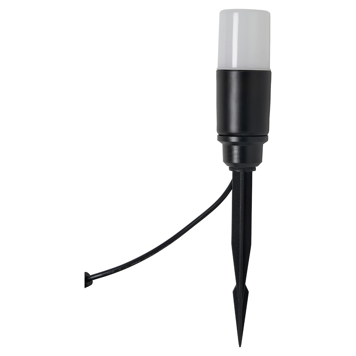 Forum Zink Daw 2W LED Solar Ground Spike Garden Light Kit - IP65 - 4000K/RGB - Black - Pack of 4 - view 2