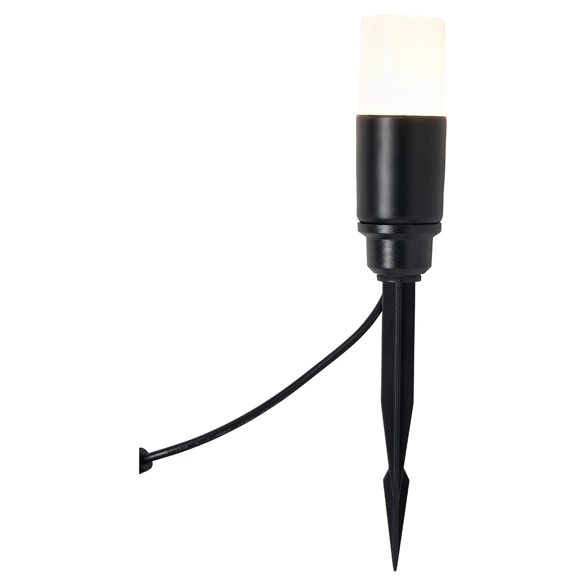 Forum Zink Daw 2W LED Solar Ground Spike Garden Light Kit - IP65 - 4000K/RGB - Black - Pack of 4 - view 3