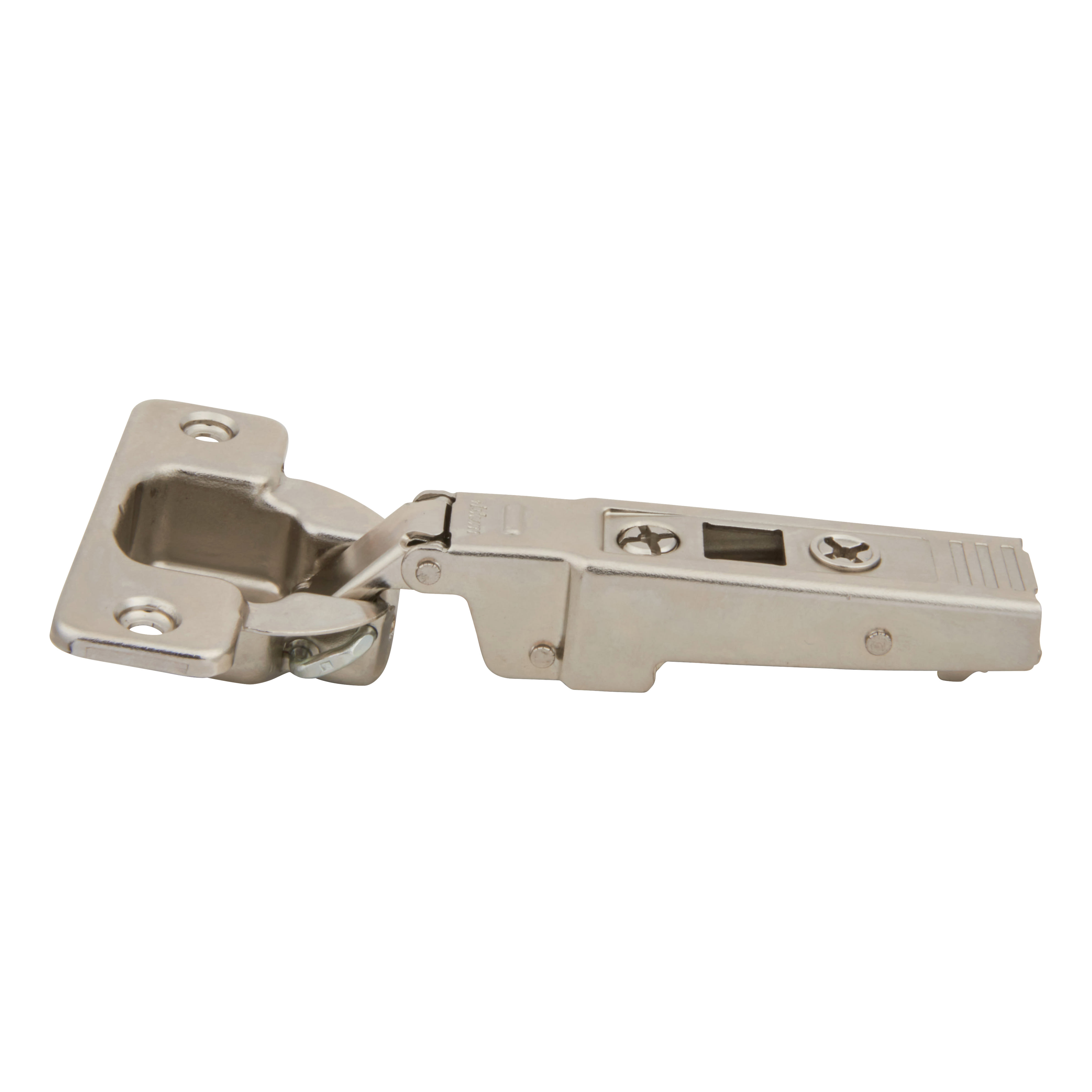 Clip Top Profile Thick Door Cabinet Hinge - 95° - Sprung - Overlay - Zinc Plated - Pair - view 3