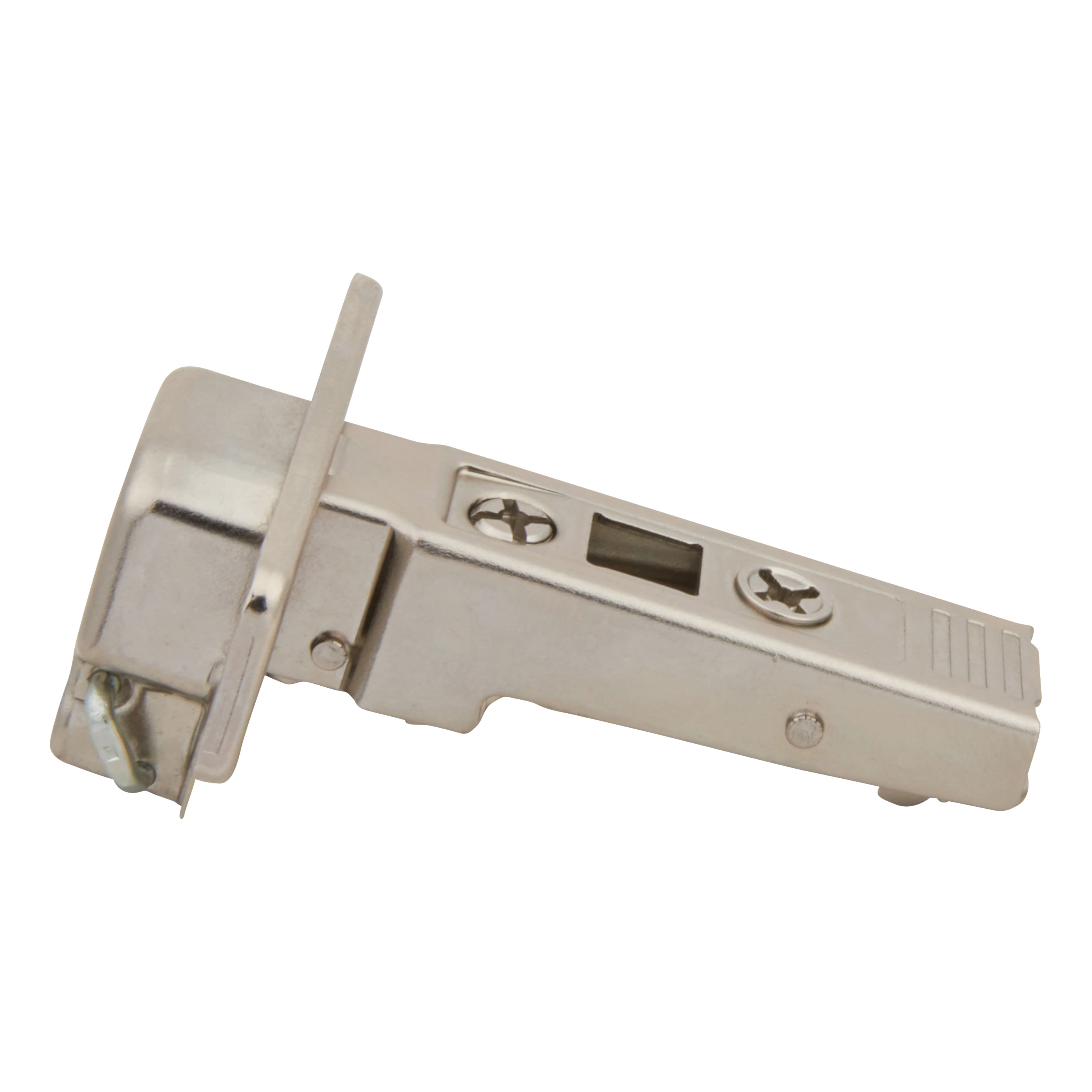 Clip Top Profile Thick Door Cabinet Hinge - 95° - Sprung - Overlay - Zinc Plated - Pair - view 4