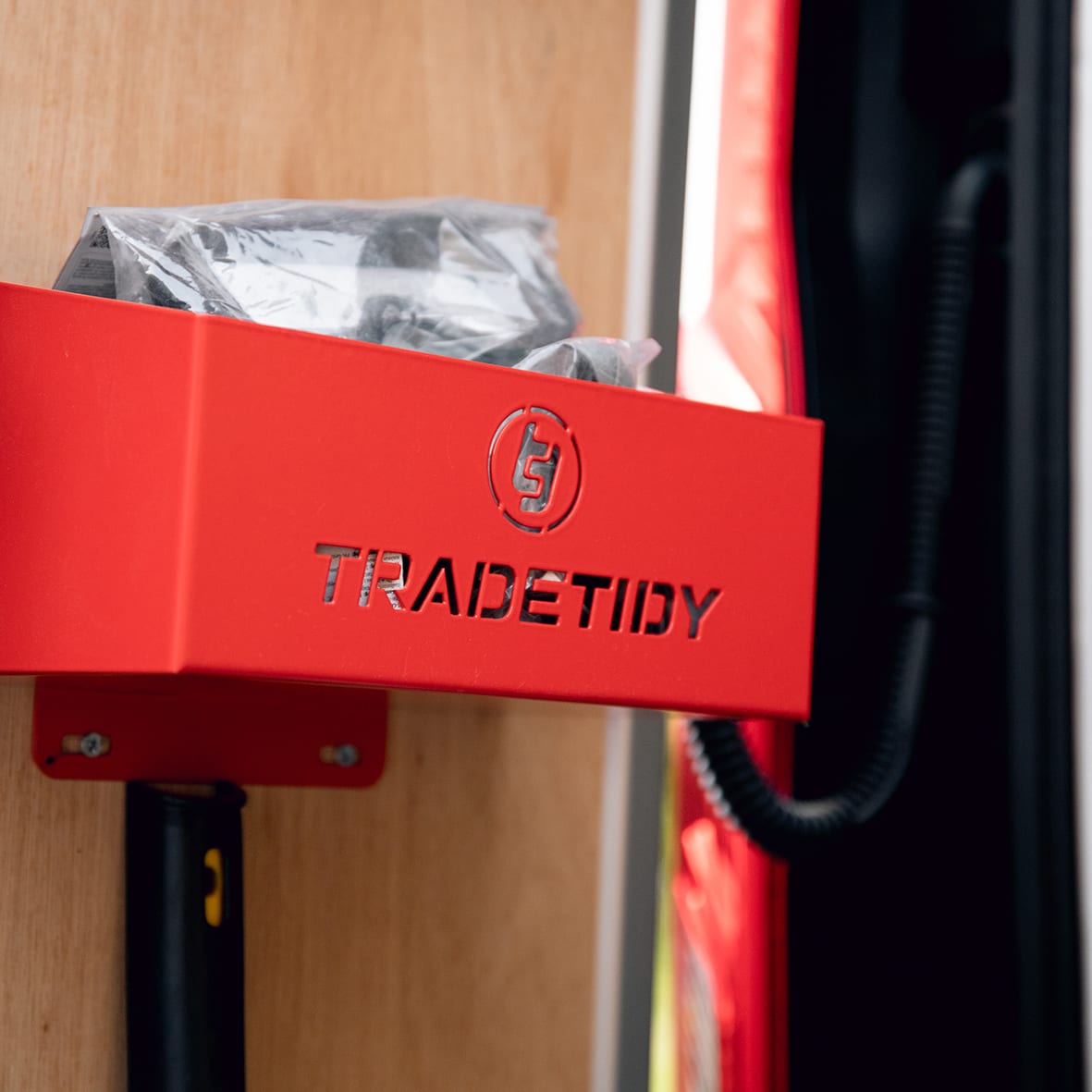 Storage Tray - 255 x 104 x 160mm - Red - view 2