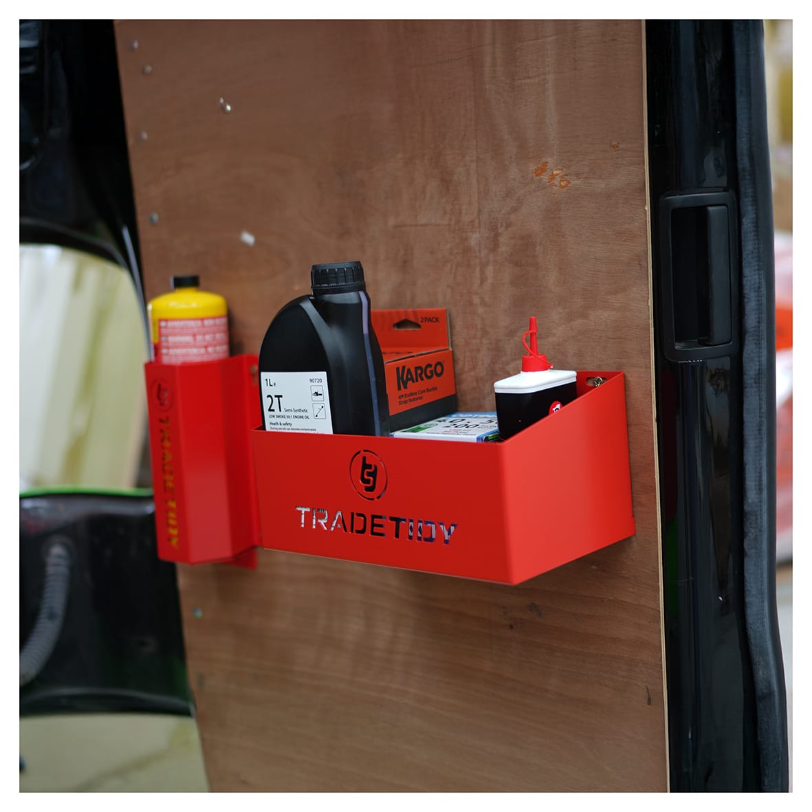 Storage Tray - 255 x 104 x 160mm - Red - view 4
