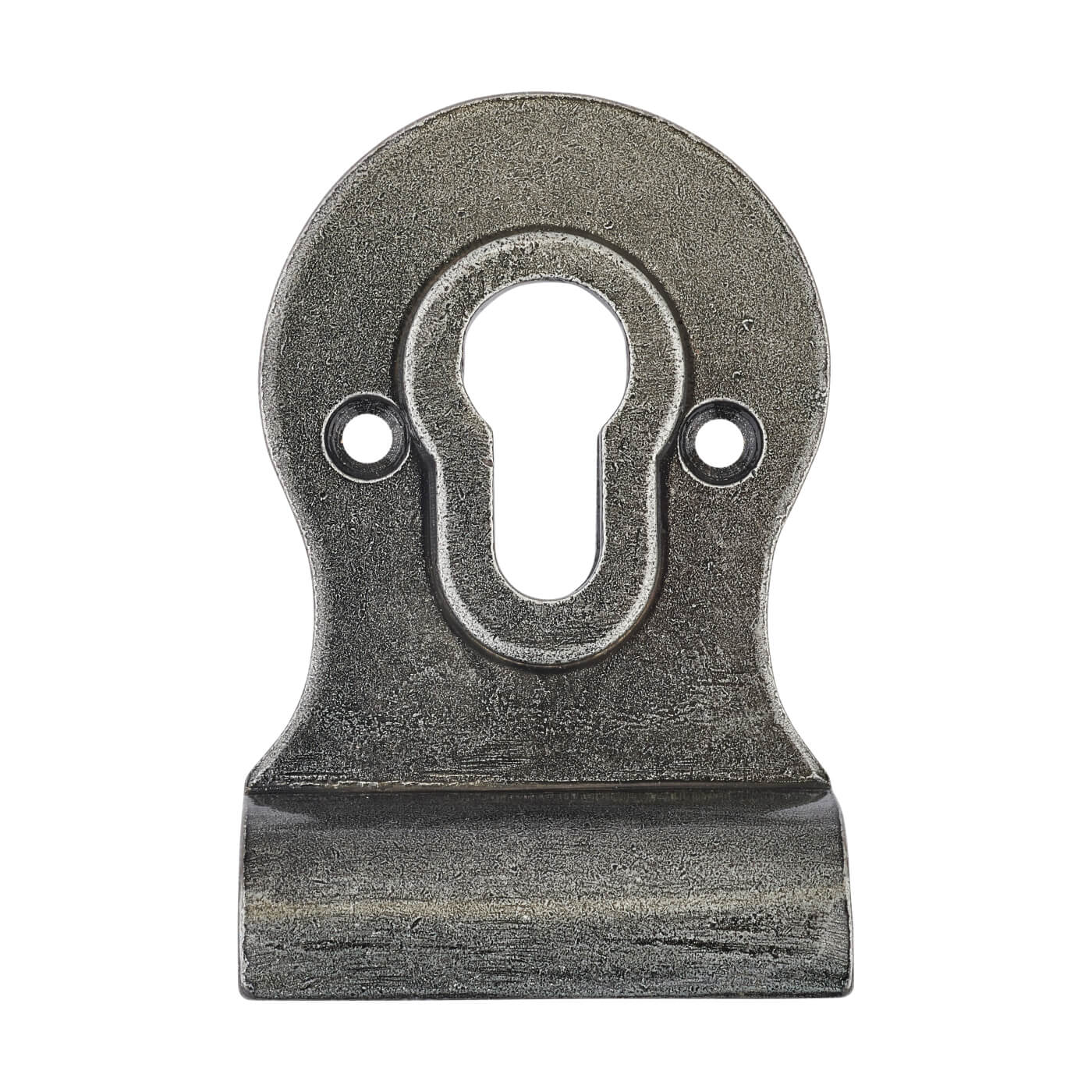 Pewter Euro Cylinder Pull - 95 x 63mm - view 3