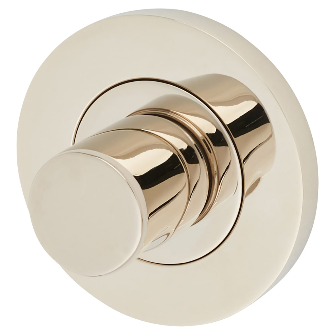 Bathroom Turn & Release - 50mm Diameter - Polished Nickel - view 3