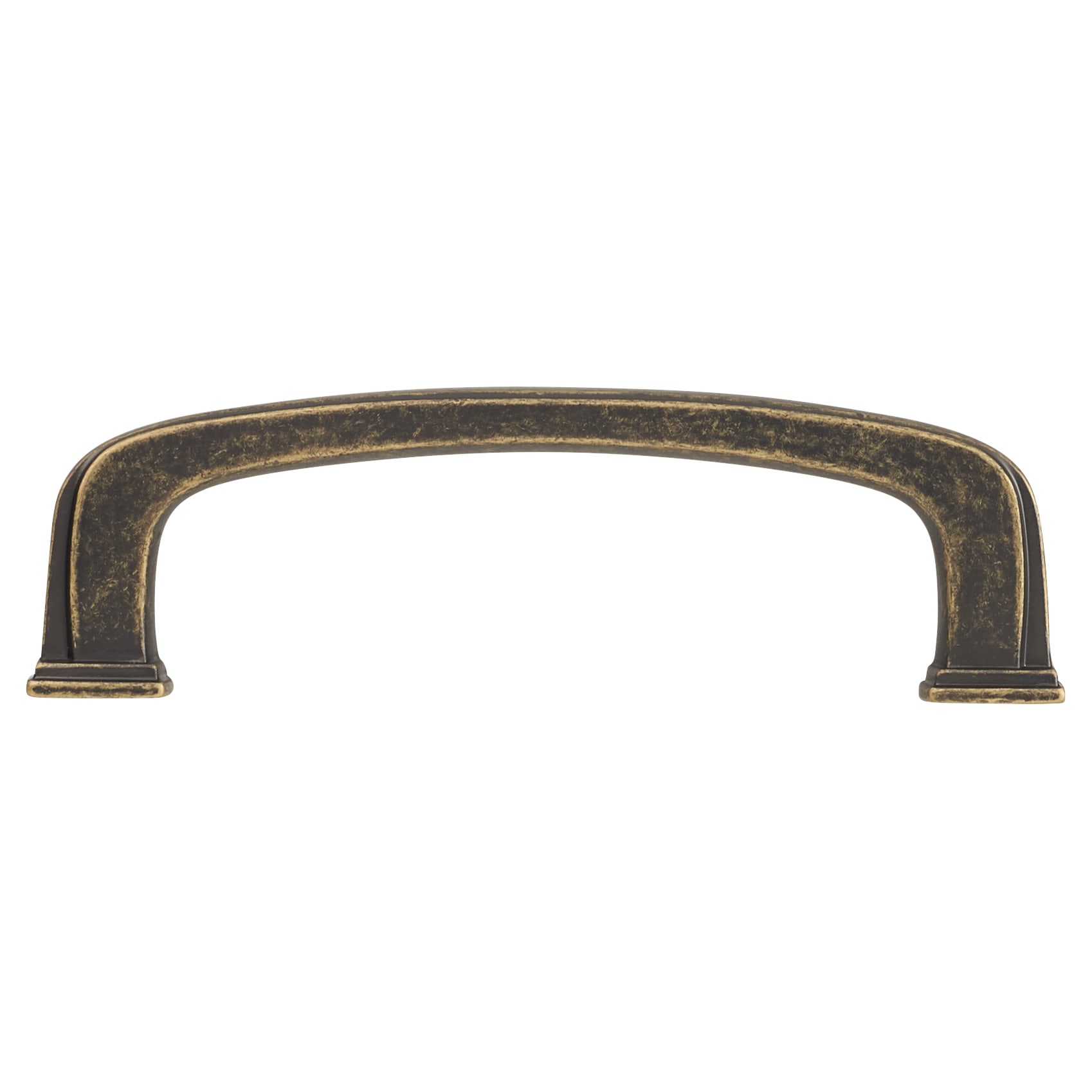 Tate 13mm D-Bar Cabinet Pull Handle - 76mm Centres - Antique Brass - view 3