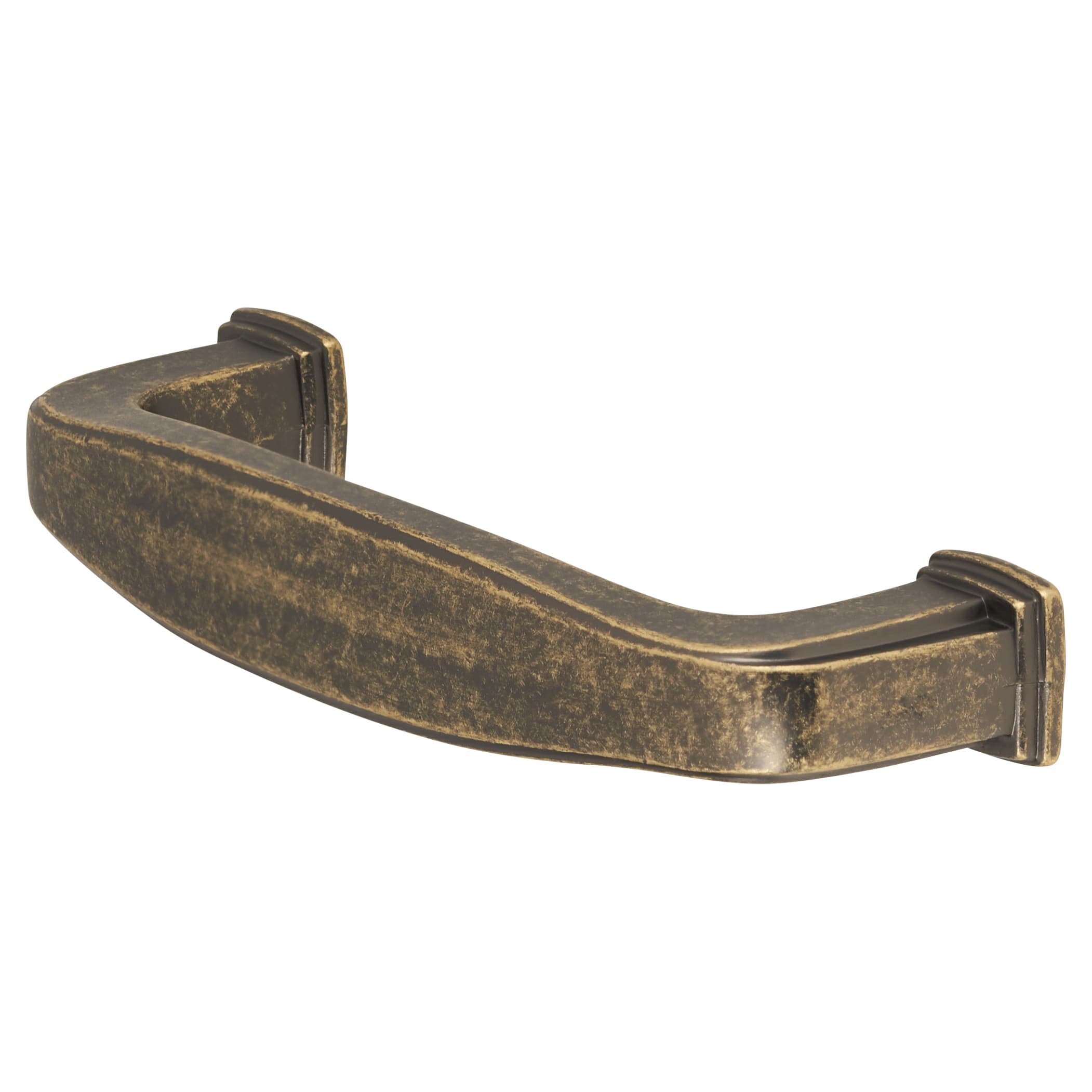 Tate 13mm D-Bar Cabinet Pull Handle - 76mm Centres - Antique Brass - view 4